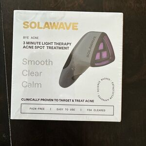 Solawave Light Therapy Acne Spot Treatment - Gray and Purple